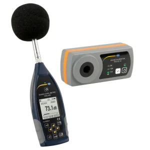 Class 2 Data Logging Noise Meter / Sound Meter PCE-428-Kit-N & Sound Calibrator