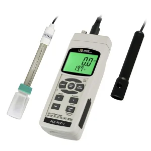 pH / Conductivity / Salt / Oxygen Water Quality Data Logger PCE-PHD 1
