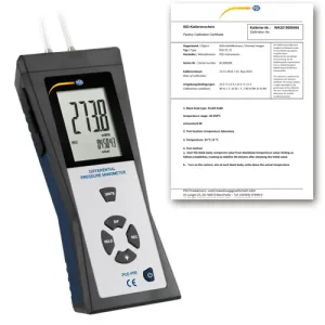 Pressure Meter PCE-P05-ICA incl. ISO calibration certificate